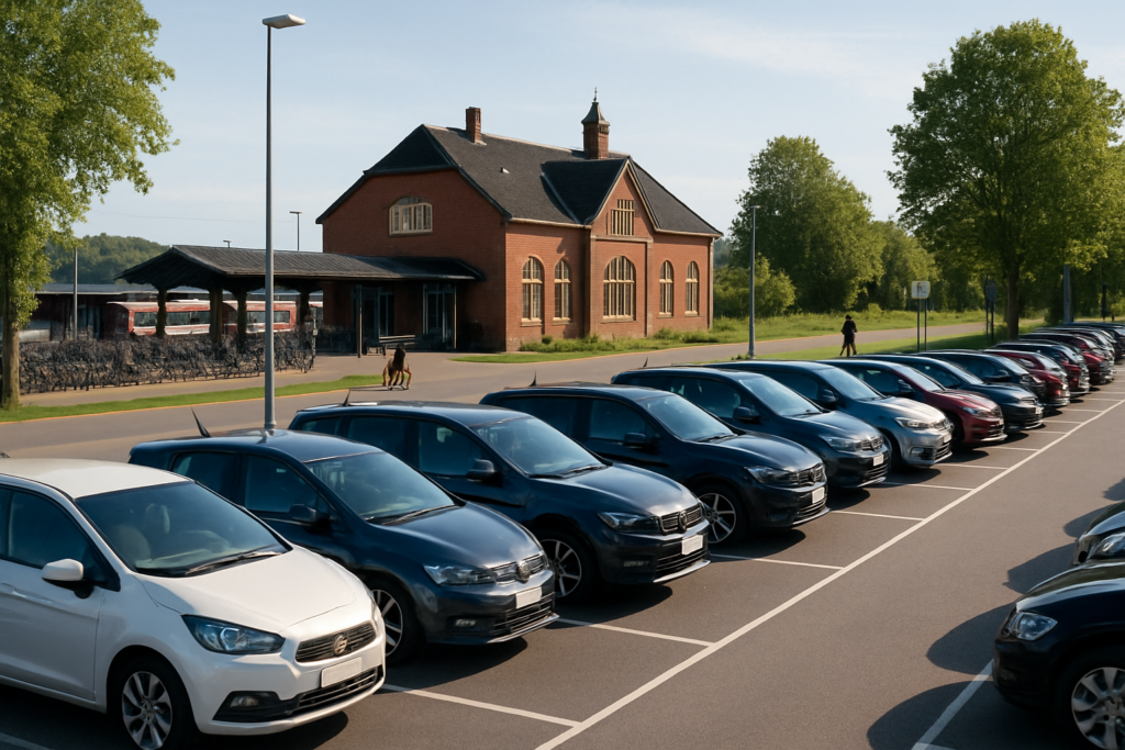 Parkering i Svendborg for pendlere og besøgende